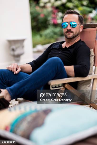 Actor Brian Rodda showcases Foster Grant Sunglasses at the Giveback Day at TAP - The Artists Project on June 6, 2018 in Los Angeles, California.