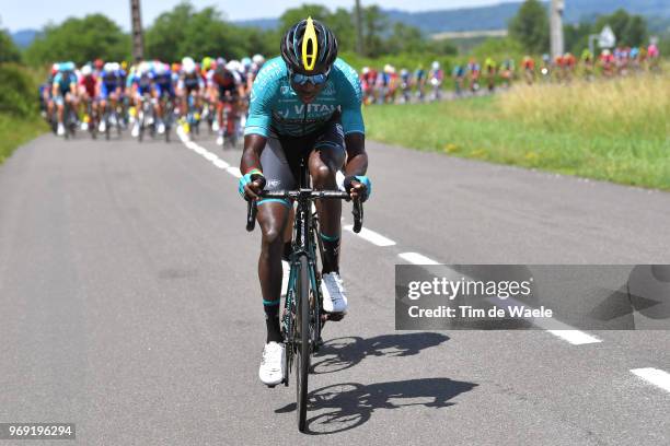 Kevin Reza of France and Team Vital Concept Club / during the 70th Criterium du Dauphine 2018, Stage 4 a 181km stage from Chazey-sur-Ain to...