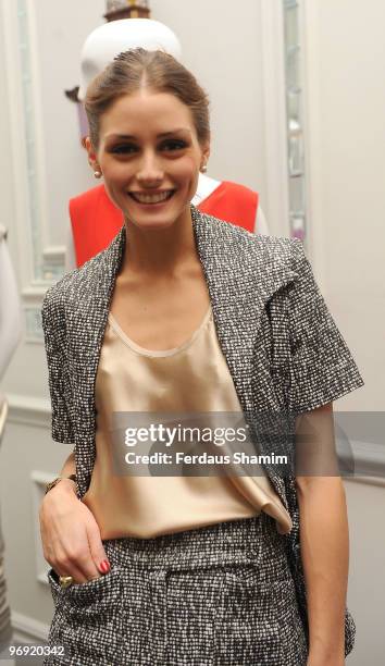 Olivia Palermo attends a screening of 'Freda' hosted by Olivia Palermo at The Langham Hotel on February 21, 2010 in London, England.