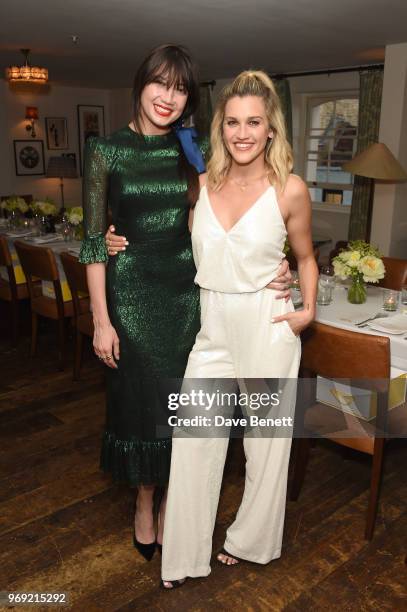 Bumble Ambassador Daisy Lowe and Ashley Roberts attend the launch of Bumble's #BodyConfidante campaign at Soho House on June 7, 2018 in London,...
