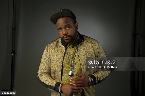 Actor Brian Tyree Henry is photographed for Los Angeles Times on May 21, 2018 in Los Angeles, California. PUBLISHED IMAGE. CREDIT MUST READ: Kirk...