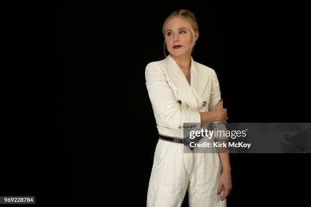 Actress Kristen Bell is photographed for Los Angeles Times on April 7, 2018 in Los Angeles, California. PUBLISHED IMAGE. CREDIT MUST READ: Kirk...