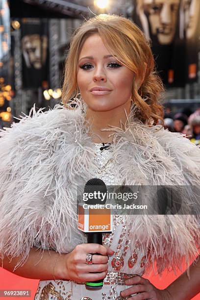 Kimberley Walsh attends the Orange British Academy Film Awards 2010 at the Royal Opera House on February 21, 2010 in London, England.