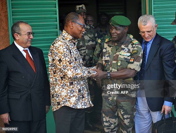 Representative Said Djinnit , Salou Djibo , leader of the coup that overthrew Niger's president Mamadou Tandja, head of the 15-nation regional...