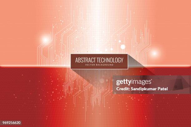 vector circuit texture background - circuit board vector stock illustrations
