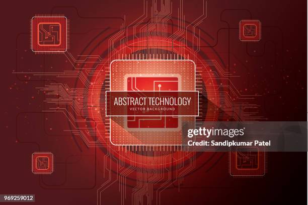 Computer Chip Red Background 1,758 Computer Red Background High Res Illustrations - Getty Images
