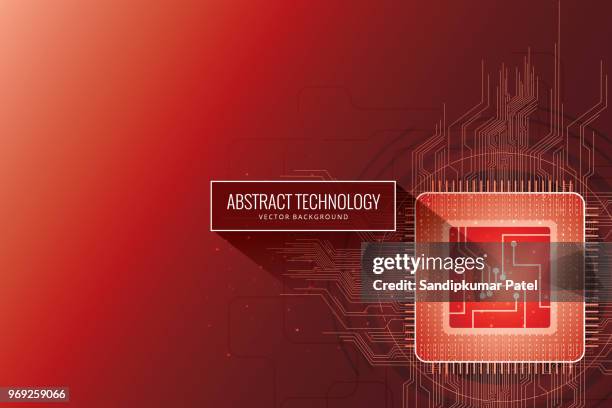 Computer Chip Red Background 2,432 Red Circuit Board Stock Photos, High-Res Pictures, and Images ...