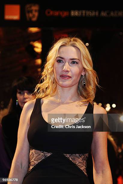 Actress Kate Winslet attends the Orange British Academy Film Awards 2010 at the Royal Opera House on February 21, 2010 in London, England.