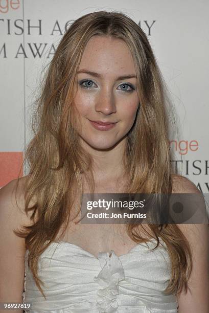 Saoirse Ronan attends the Orange British Academy Film Awards 2010 at the Royal Opera House on February 21, 2010 in London, England.