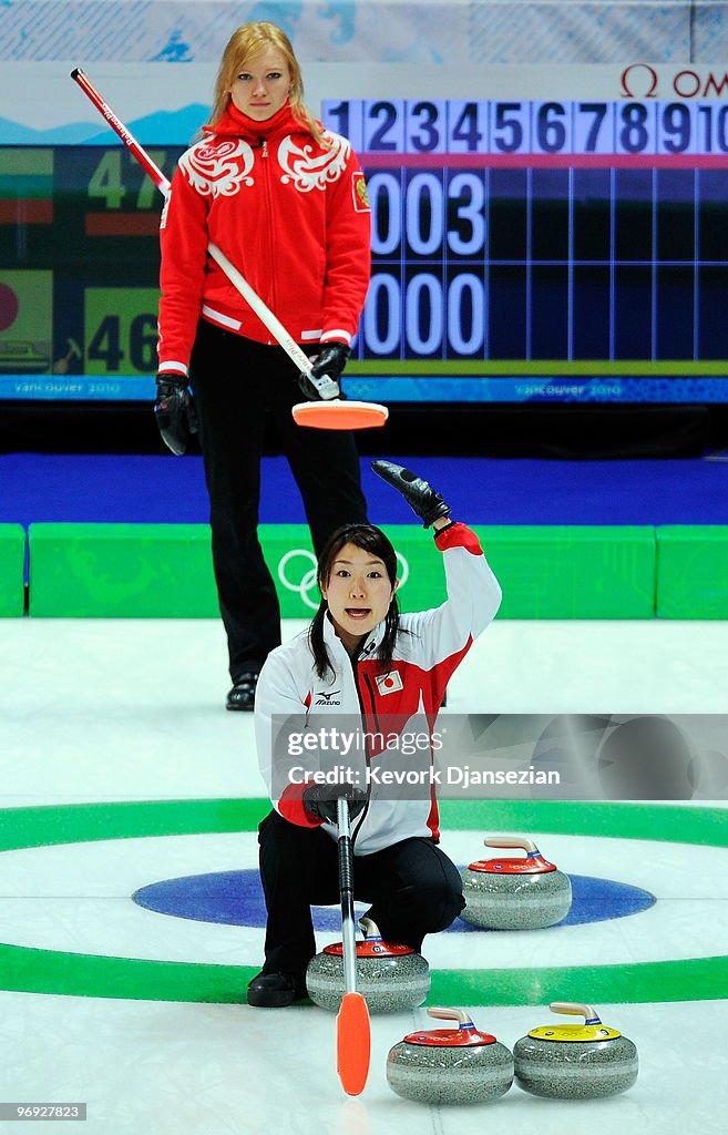 Curling Women's Round Robin Game - Day 11