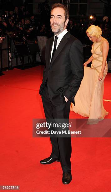 James Nesbitt arrives at the Orange British Academy Film Awards 2010, at The Royal Opera House on February 21, 2010 in London, England.