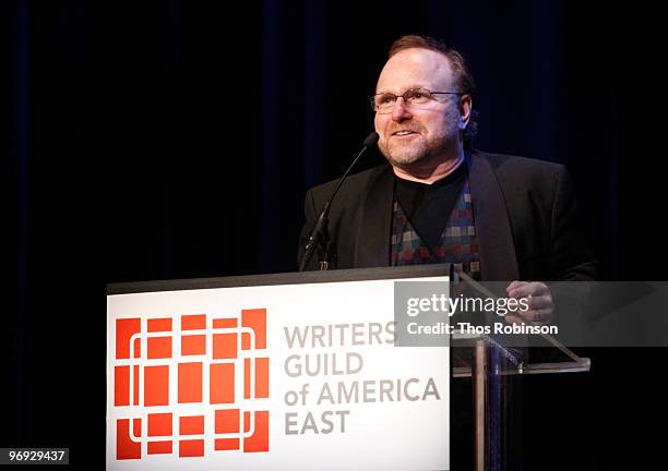 Writer David Steven Cohen attends the 62 Annual Writers Guild Awards - Show at the Millennium Broadway Hotel on February 20, 2010 in New York City.