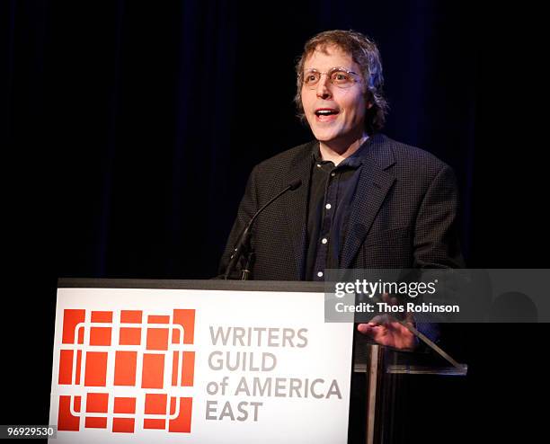 Marc Lawrence attends the 62 Annual Writers Guild Awards - Show at the Millennium Broadway Hotel on February 20, 2010 in New York City.