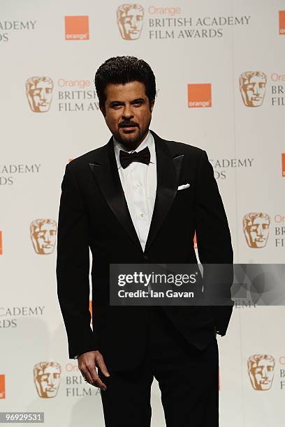 Anil Kapoor appears in the award room during Orange British Academy Film Awards 2010 at the Royal Opera House on February 21, 2010 in London, England.