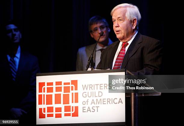 Stu Chamberlain attends the 62 Annual Writers Guild Awards - Show at the Millennium Broadway Hotel on February 20, 2010 in New York City.