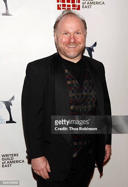 Writer David Steven Cohen attends the 62 Annual Writers Guild Awards - Arrivals & Cocktail Party at the Millennium Broadway Hotel on February 20,...