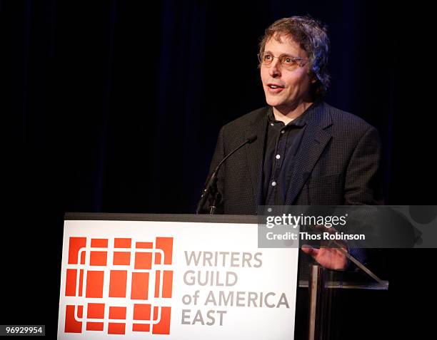 Marc Lawrence attends the 62 Annual Writers Guild Awards - Show at the Millennium Broadway Hotel on February 20, 2010 in New York City.