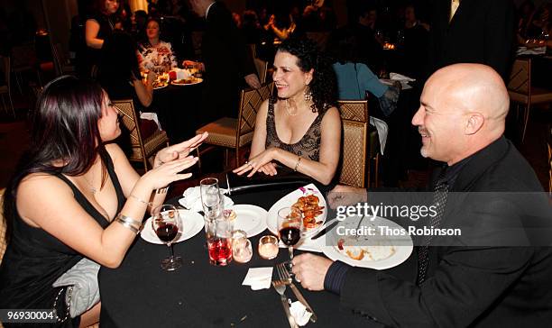 Susie Essman and guests attend the 62 Annual Writers Guild Awards - Arrivals & Cocktail Party at the Millennium Broadway Hotel on February 20, 2010...