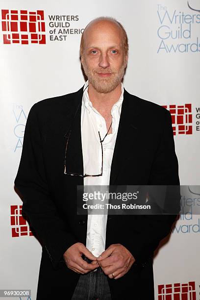 Chris Elliot attends the 62 Annual Writers Guild Awards - Arrivals & Cocktail Party at the Millennium Broadway Hotel on February 20, 2010 in New York...