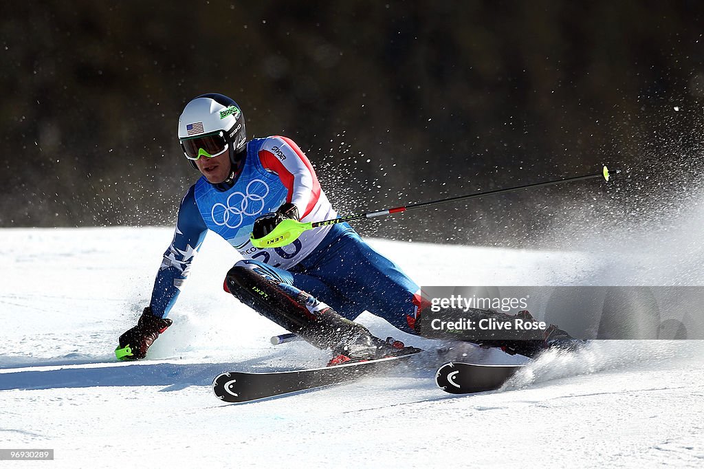 Alpine Skiing - Men's Super Combined Slalom - Day 10