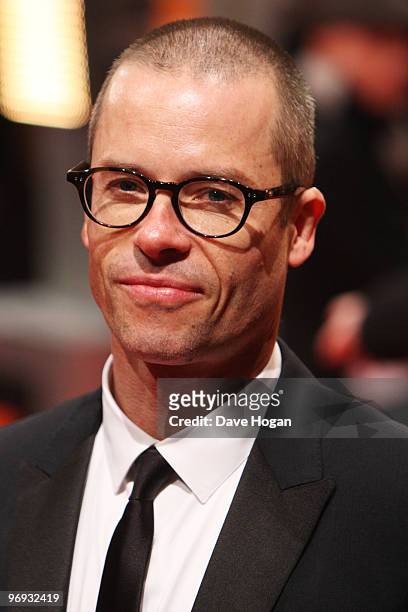 Guy Pearce arrives at the Orange British Academy Film Awards held at The Royal Opera House on February 21, 2010 in London, England.