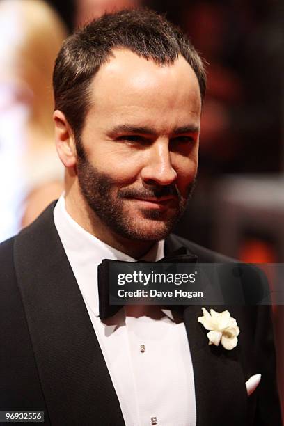 Tom Ford arrives at the Orange British Academy Film Awards held at The Royal Opera House on February 21, 2010 in London, England.