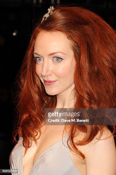 Olivia Grant arrives at the Orange British Academy Film Awards 2010, at The Royal Opera House on February 21, 2010 in London, England.
