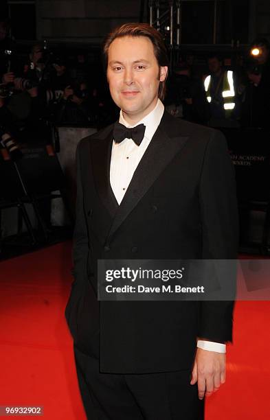 Christian McKay arrives at the Orange British Academy Film Awards 2010, at The Royal Opera House on February 21, 2010 in London, England.