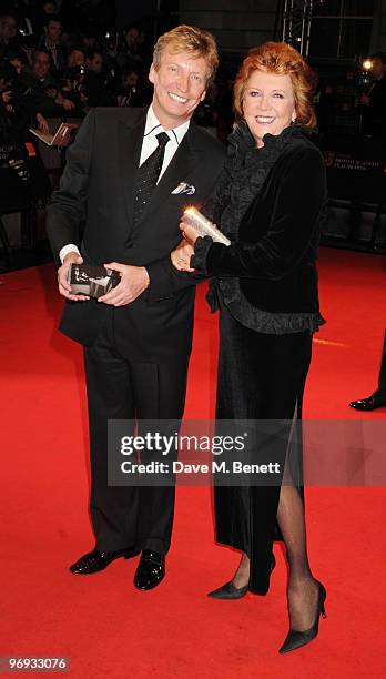 Cilla Black arrives at the Orange British Academy Film Awards 2010, at The Royal Opera House on February 21, 2010 in London, England.