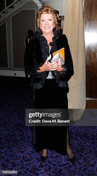 Cilla Black arrives for the dinner following the Orange British Academy Film Awards 2010, at The Grosvenor House Hotel on February 21, 2010 in...