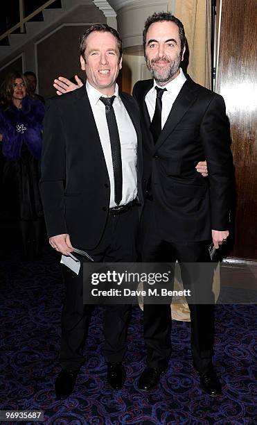 James Nesbitt arrives for the dinner following the Orange British Academy Film Awards 2010, at The Grosvenor House Hotel on February 21, 2010 in...