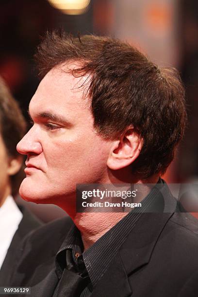Quentin Tarantino arrives at the Orange British Academy Film Awards held at The Royal Opera House on February 21, 2010 in London, England.