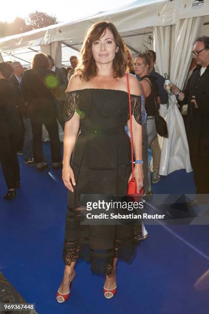 Actress Carolina Vera attends the summer party 2018 of the German Producers Alliance on June 7, 2018 in Berlin, Germany.
