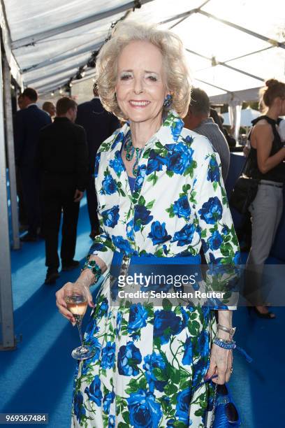 Isa von Hardenberg attends the summer party 2018 of the German Producers Alliance on June 7, 2018 in Berlin, Germany.