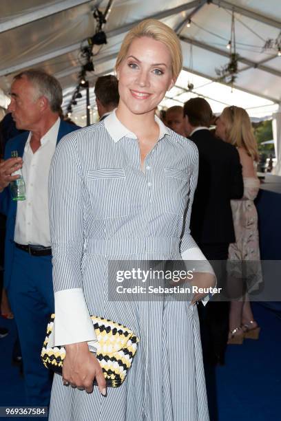 Judith Rakers attends the summer party 2018 of the German Producers Alliance on June 7, 2018 in Berlin, Germany.