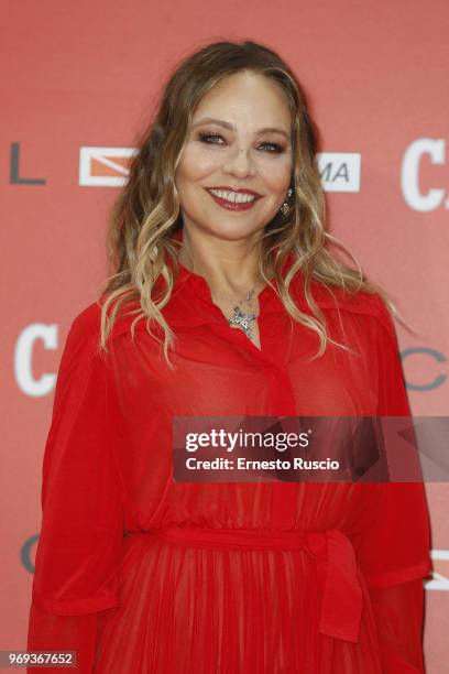 Ornella Muti arrives at the Ciak D'Oro Awards Ceremony at Link Campus University on June 7, 2018 in Rome, Italy.