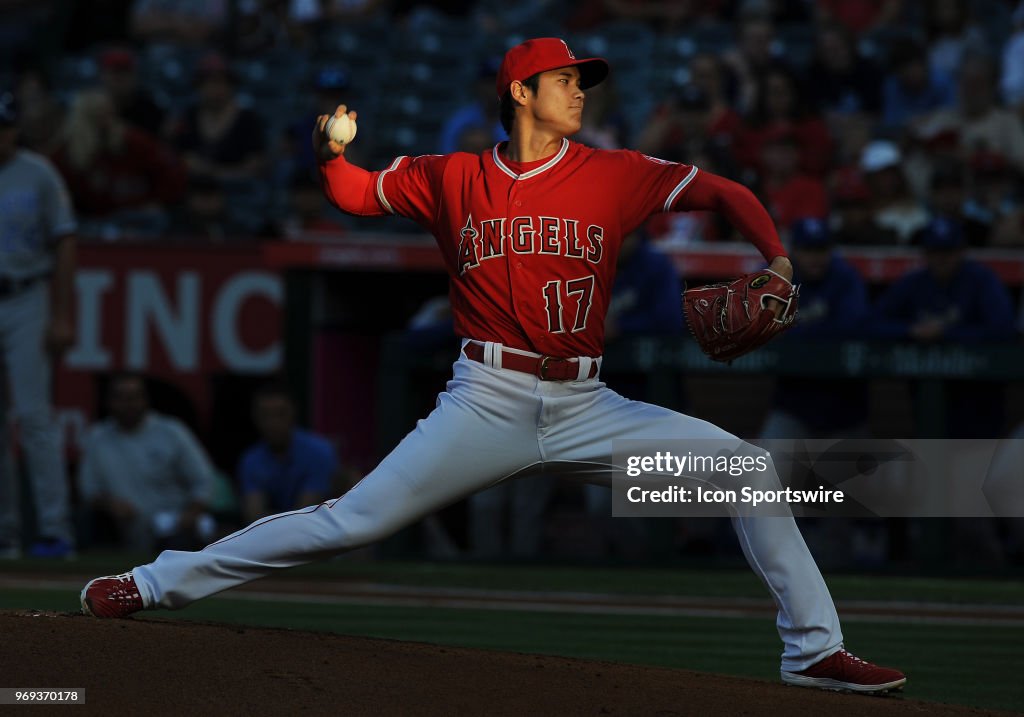 MLB: JUN 06 Royals at Angels