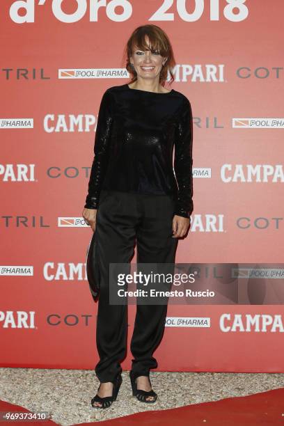 Deniz Gokturk arrives at the Ciak D'Oro Awards Ceremony at Link Campus University on June 7, 2018 in Rome, Italy.