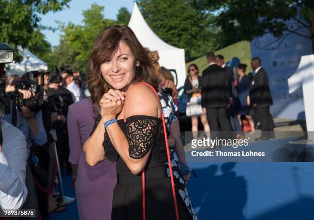 Carolina Vera attends the summer party 2018 of the German Producers Alliance on June 7, 2018 in Berlin, Germany.