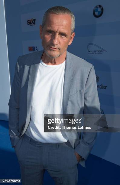 Tim Wilde attends the summer party 2018 of the German Producers Alliance on June 7, 2018 in Berlin, Germany.