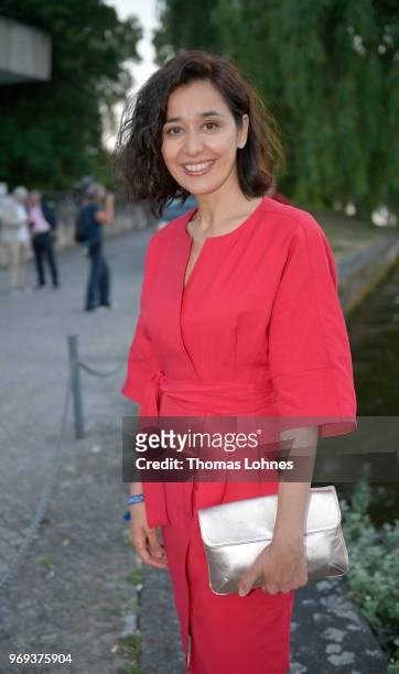 Attends the summer party 2018 of the German Producers Alliance on June 7, 2018 in Berlin, Germany.