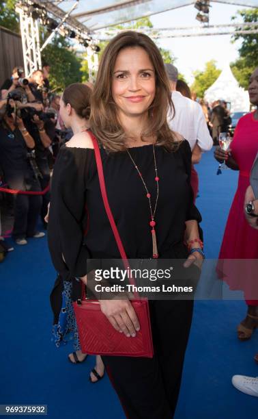 Rebecca Immanuel attends the summer party 2018 of the German Producers Alliance on June 7, 2018 in Berlin, Germany.