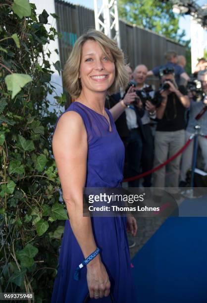 Valerie Niehaus attends the summer party 2018 of the German Producers Alliance on June 7, 2018 in Berlin, Germany.