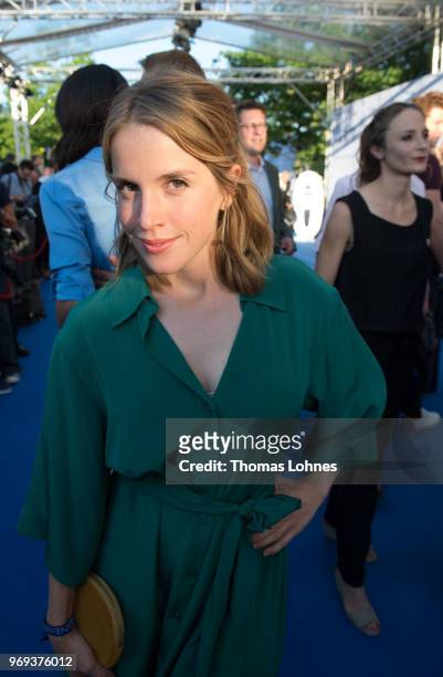 Paula Kalenberg attends the summer party 2018 of the German Producers Alliance on June 7, 2018 in Berlin, Germany.