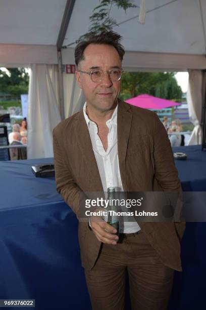 Jan Josef Liefers attends the summer party 2018 of the German Producers Alliance on June 7, 2018 in Berlin, Germany.
