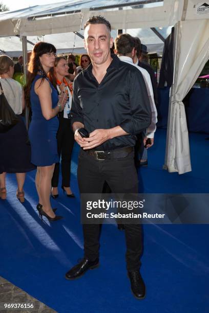 Actor Alexander Schubert attends the summer party 2018 of the German Producers Alliance on June 7, 2018 in Berlin, Germany.