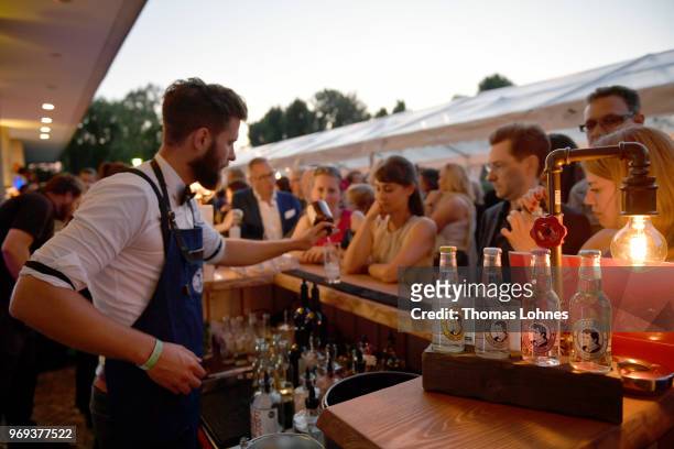 General view attends the summer party 2018 of the German Producers Alliance on June 7, 2018 in Berlin, Germany.