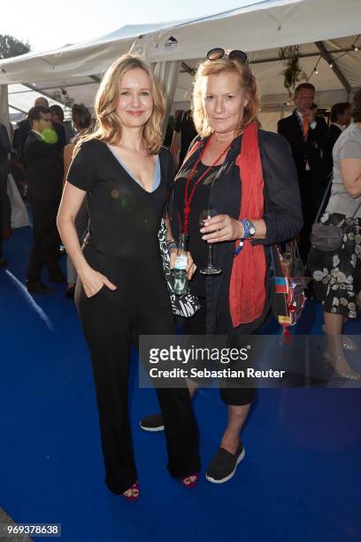 Actress Suzanne von Borsody attends the summer party 2018 of the German Producers Alliance on June 7, 2018 in Berlin, Germany.