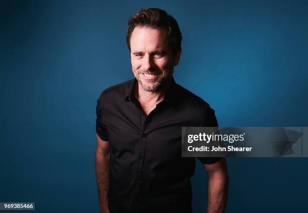 Actor Charles Esten poses in the portrait studio at the 2018 CMA Music Festival at Nissan Stadium on June 7, 2018 in Nashville, Tennessee.