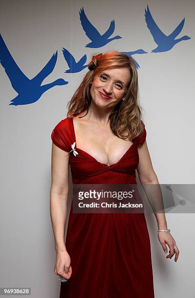 Anne Marie Duff attends the BAFTA Soho House Grey Goose after party at the Grosvenor House Hotel on February 21, 2010 in London, England.